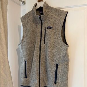 Patagonia Men's Oatmeal Better Sweater Fleece Vest